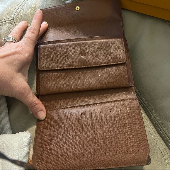 💎❤️Authentic Louis Vuitton Vintage Porte Tresor Etui Papiers tri-fold wallet - Picture 3 of 14